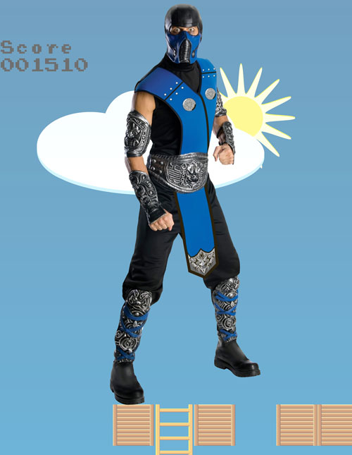 Men’s Sub-Zero Costume 