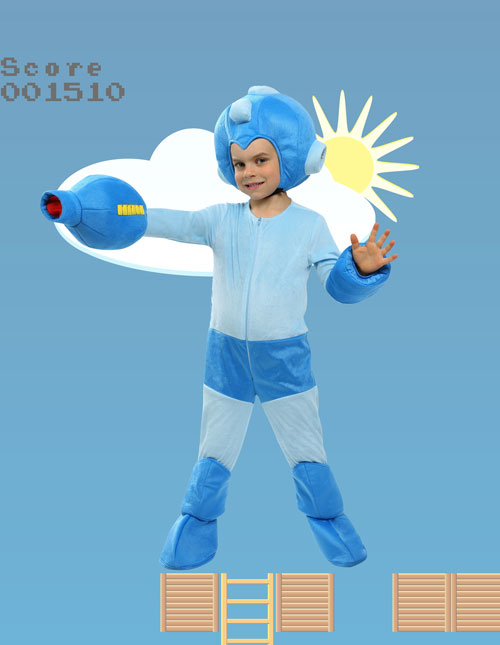 Toddler Mega Man Costume Toddler Mega Man Costume