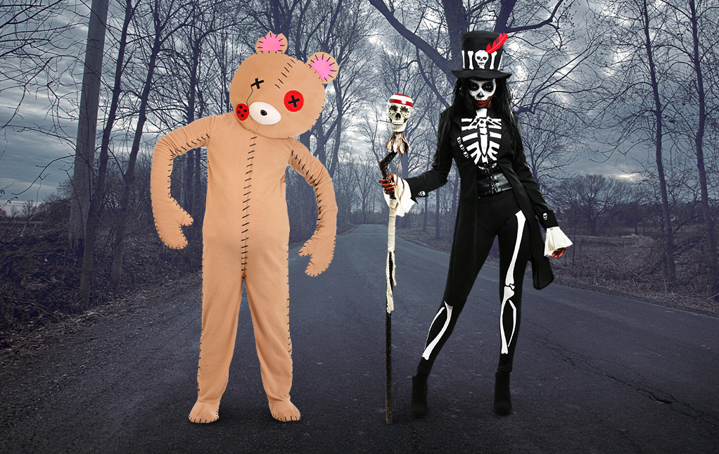 Witch Doctor and Voodoo Doll Costume