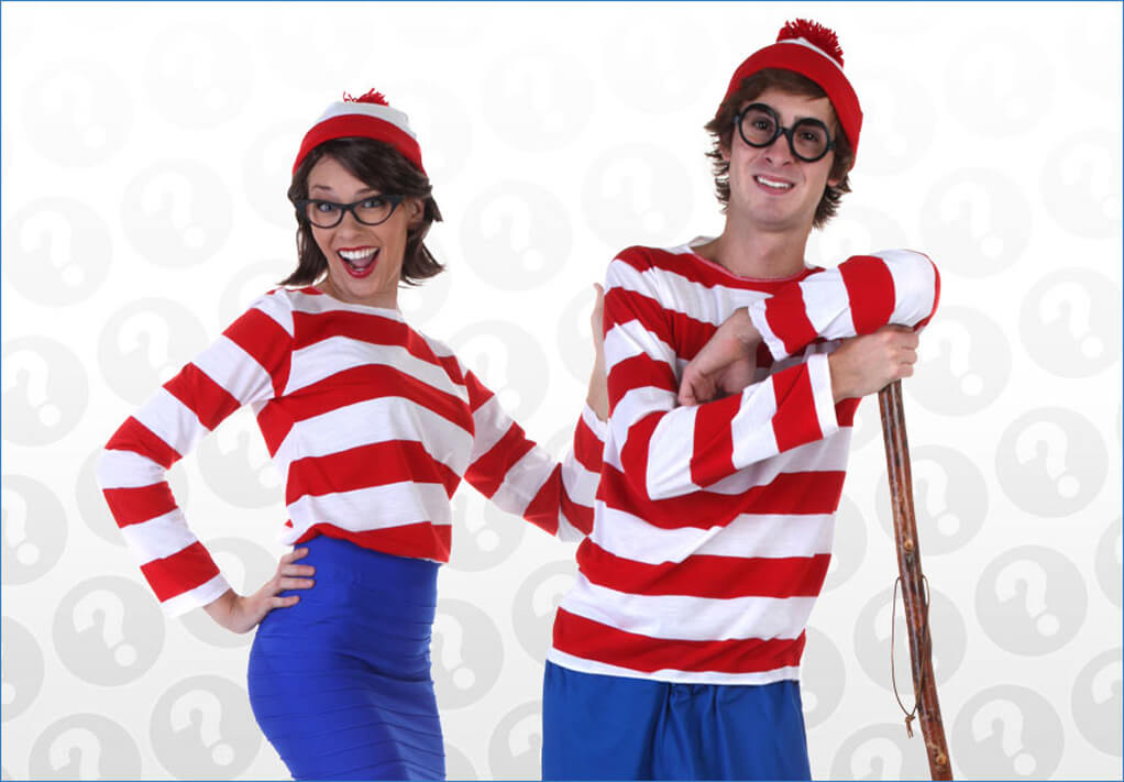 Where's Waldo Halloween Costumes for Adults & Kids