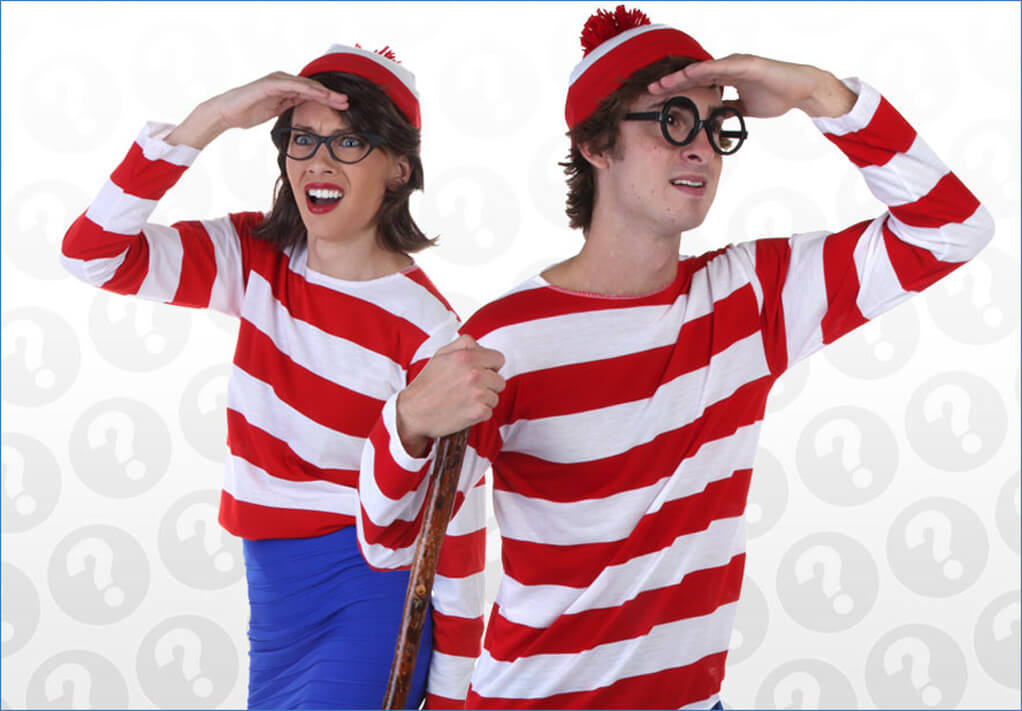 Where's Waldo Halloween Costumes for Adults & Kids