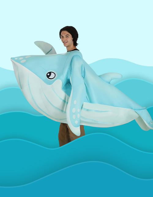 Blue Whale Costume