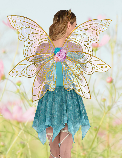 Light-up Fairy Wings, Colorful Automatic Butterfly Fairy