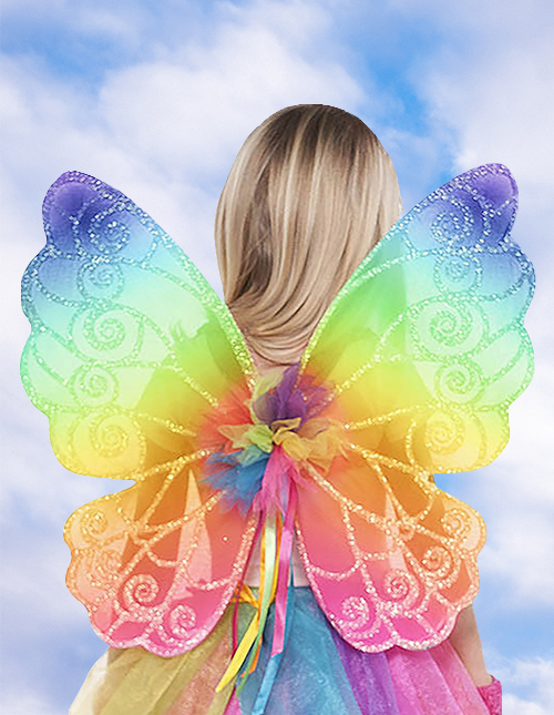 Light-up Fairy Wings, Colorful Automatic Butterfly Fairy