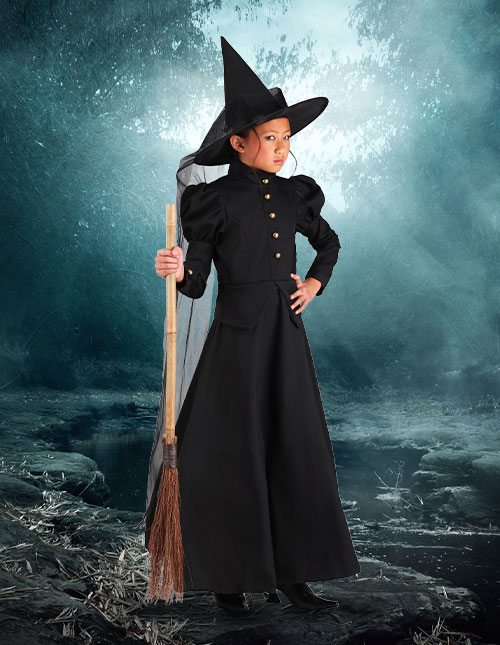 Witch Costumes for Adults and Kids pic photo