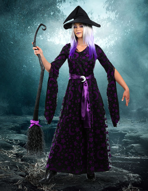 Purple Witch Costume