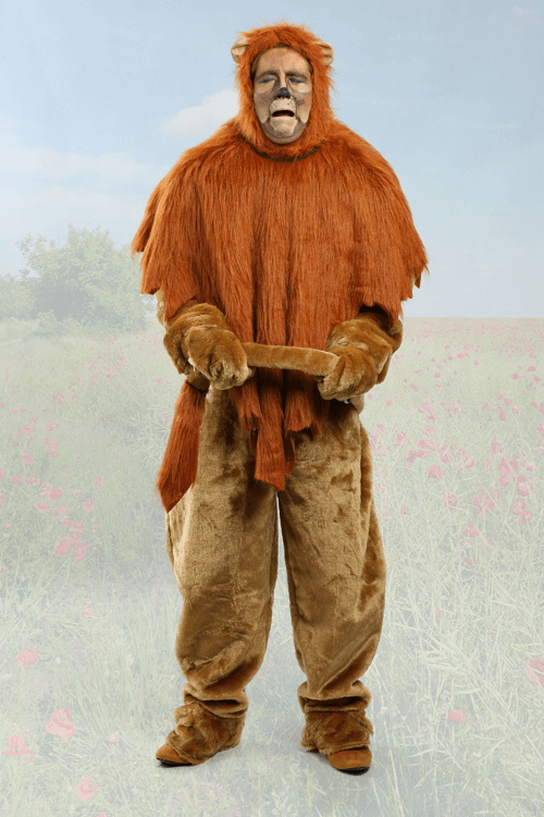 Adult Wizard of Oz Cowardly Lion Costume