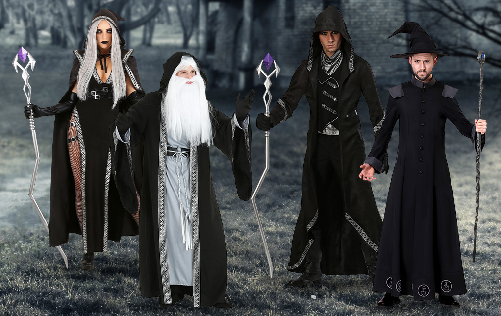 Wizard Costumes  Men's, Women's, Sexy Wizard Halloween Costumes