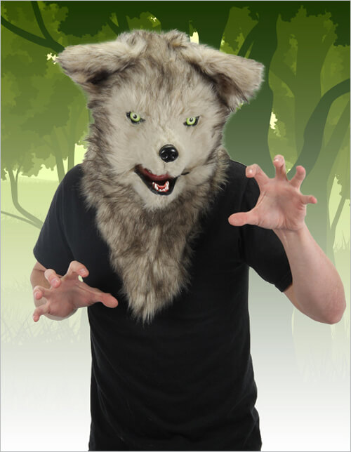 Mouth Mover Wolf Mask Mouth Mover Wolf Mask