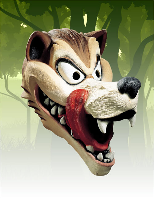 Adult Hungry Wolf Mask Adult Hungry Wolf Mask
