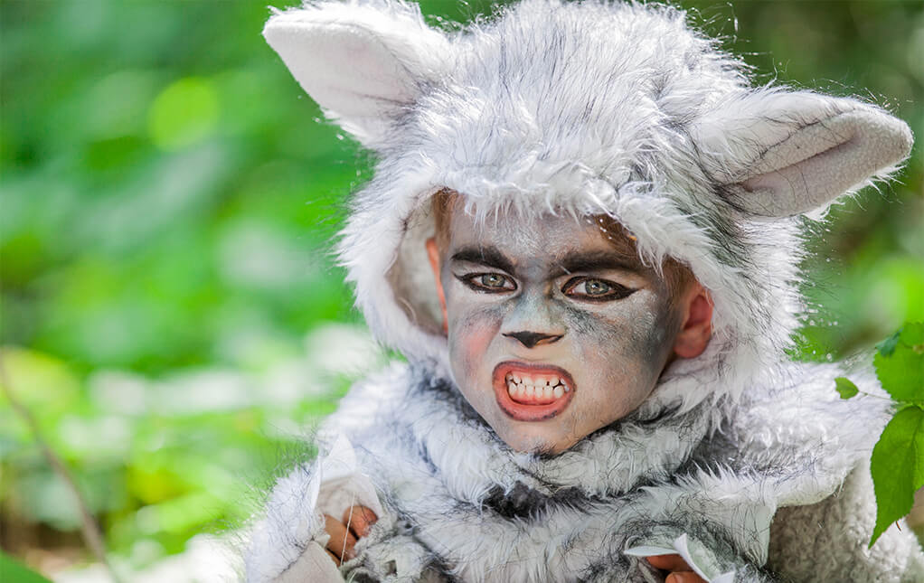 Wolf costumes deals for kids