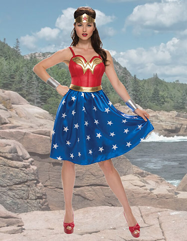 Wonder Woman Halloween Costumes for Adults & Kids