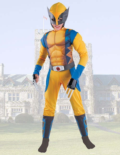 Wolverine Morph Suit Adult Costume