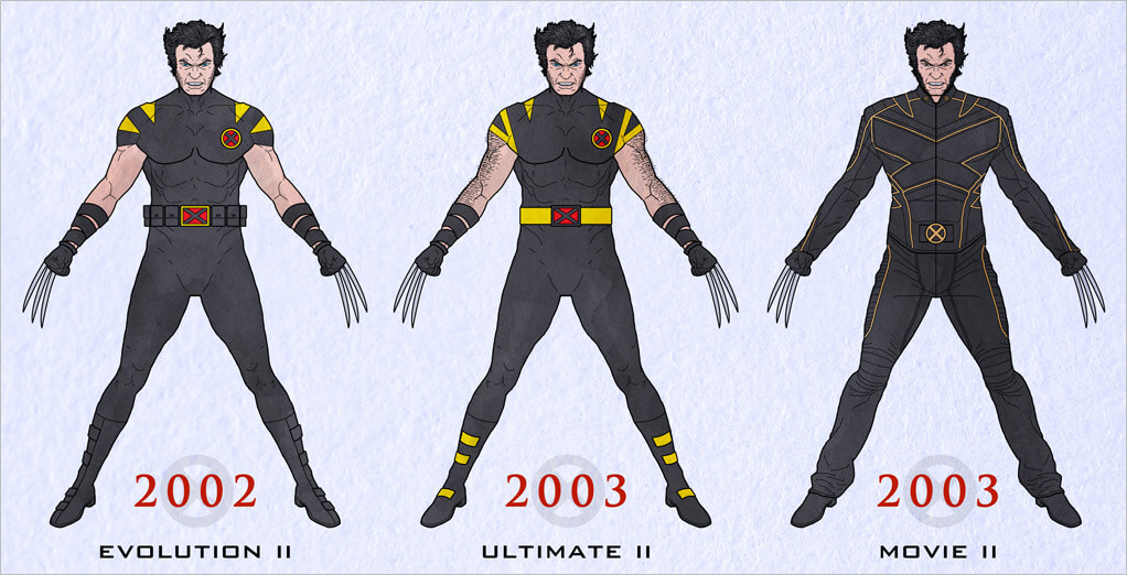 x men movie costume