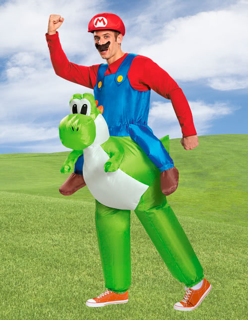 Mario and Yoshi Costume