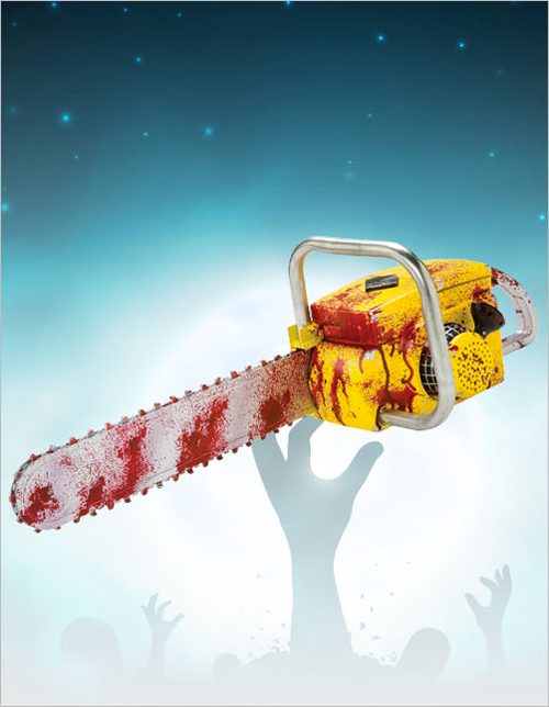 Deluxe Animated Chainsaw with Sound Deluxe Animated Chainsaw with Sound