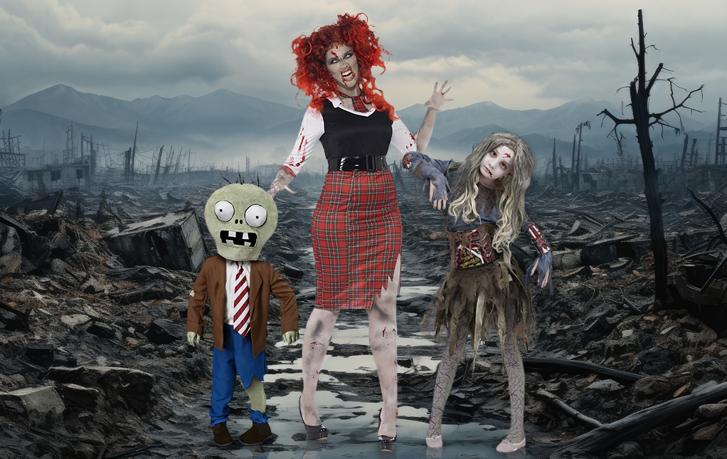 zombie costume ideas for groups