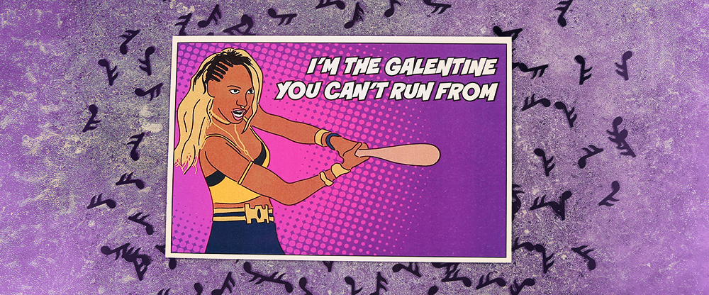 Black Canary Galentine for the Go-Getter