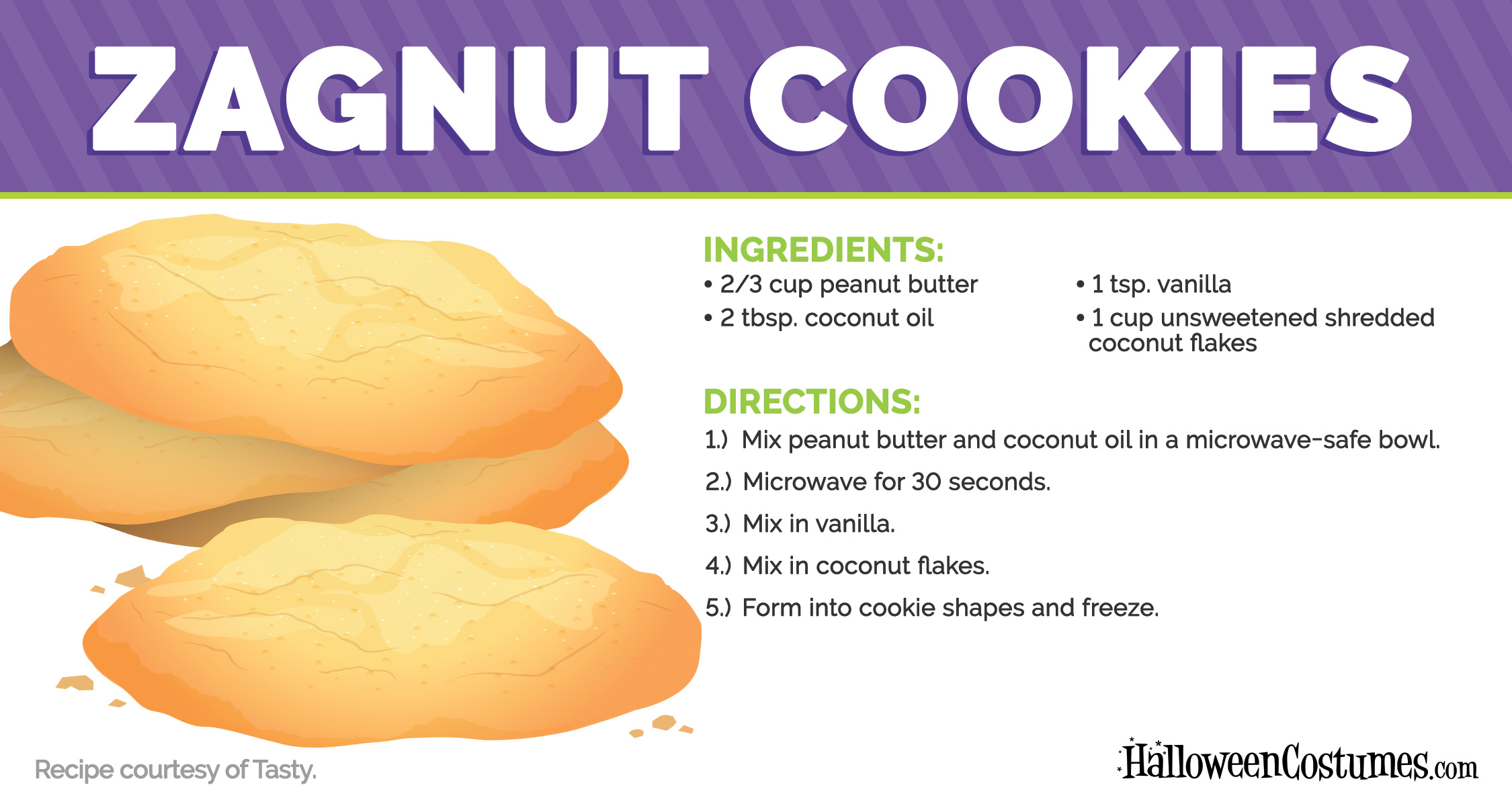 Beetlejuice Zagnut Cookies Recipe