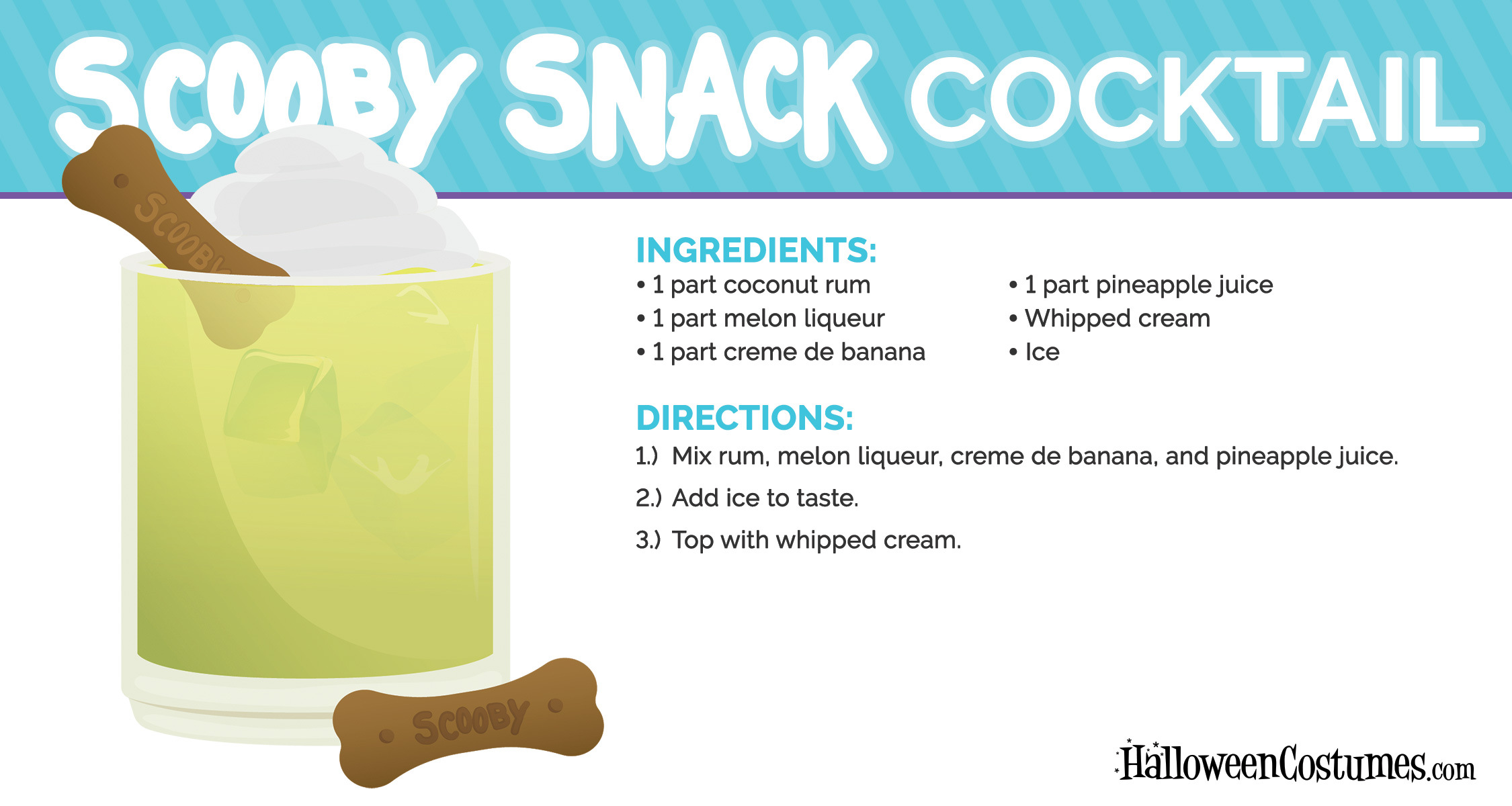 Scooby-Doo Scooby Snack Cocktail Recipe