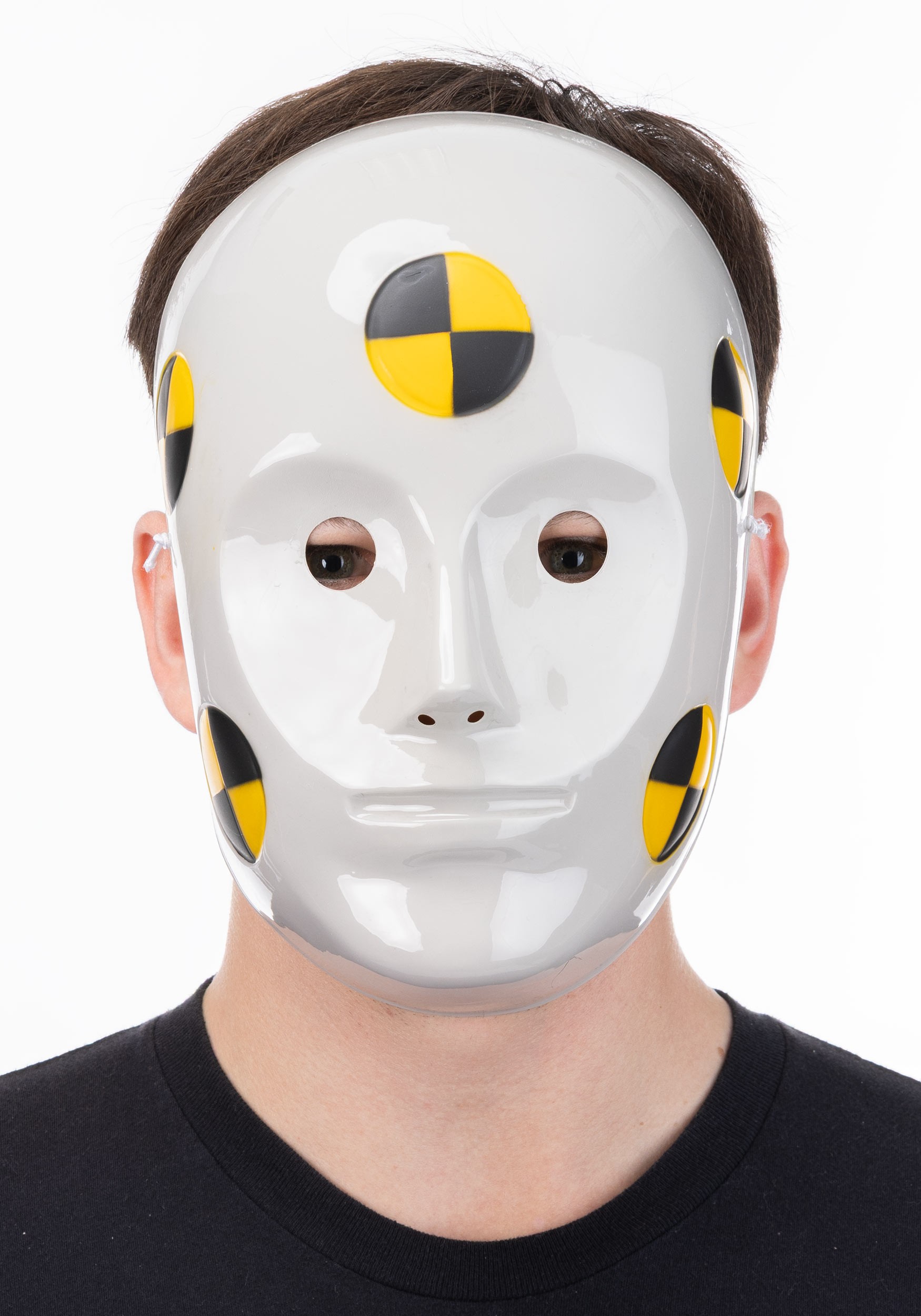 Crash Test Dummy Costume Mask for Adults | Uniform Accessories