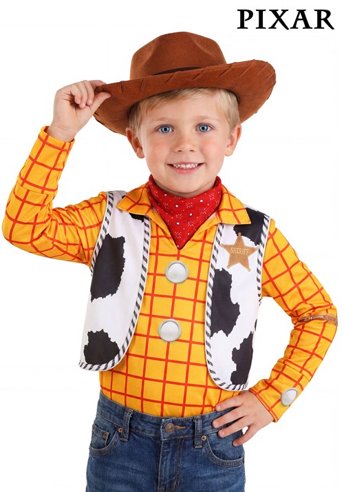 Kids Pixar Toy Story Woody Costume Kit Main 1