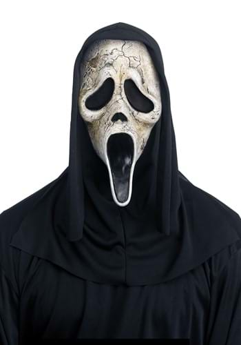 Adult Ghost Face Aged Costume Mask | Scream Masks