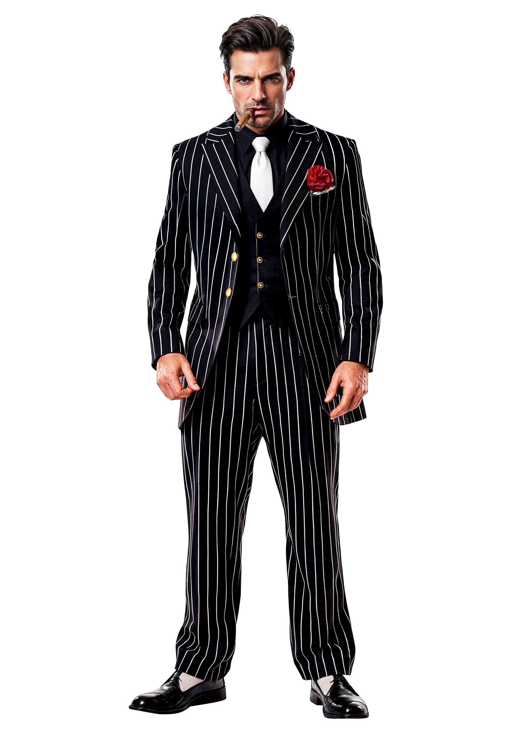 Men's Classic Gangster Boss 1920's Costume | Gangster Costumes
