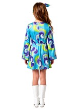 Girls Super Cool Hippie Costume Dress Alt 1