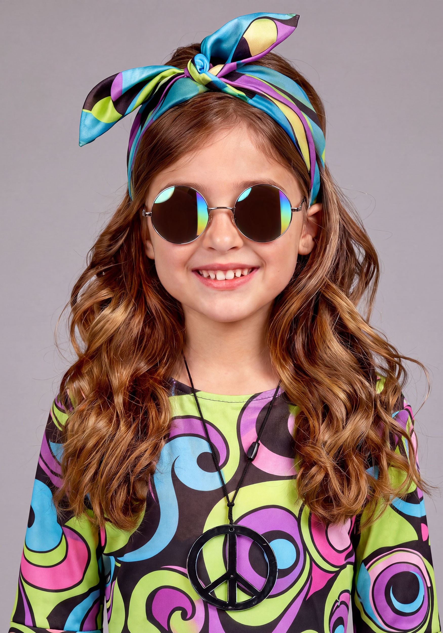 Trendy Waves Hippie Costume for Girls | Hippie Costumes
