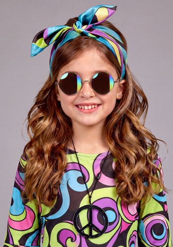 Trendy Waves Hippie Costume for Girls | Hippie Costumes