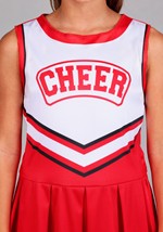 Girls Red White Uniform Cheerleader Costume Alt 5