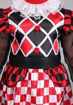 Girls Wicked Red Jester Costume Alt 4