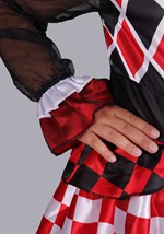 Girls Wicked Red Jester Costume Alt 5