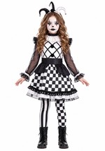 Girls Wicked Black Jester Costume Updated
