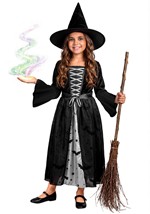 Girls Batty Grey Witch Costume Dress