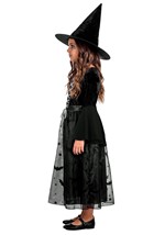 Girls Batty Grey Witch Costume Dress Alt 4