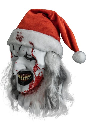 Adult Terrifier 3 Deluxe Santa Art Mask | Horror Movie Masks