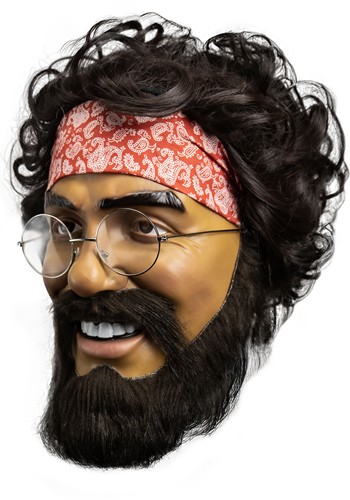 Adult Cheech and Chong Deluxe Chong Injection Mask | Adult Masks