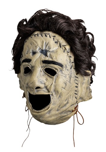 Adult Texas Chainsaw Massacre Leatherface Killing Vinyl Mask | Horror Movie Masks