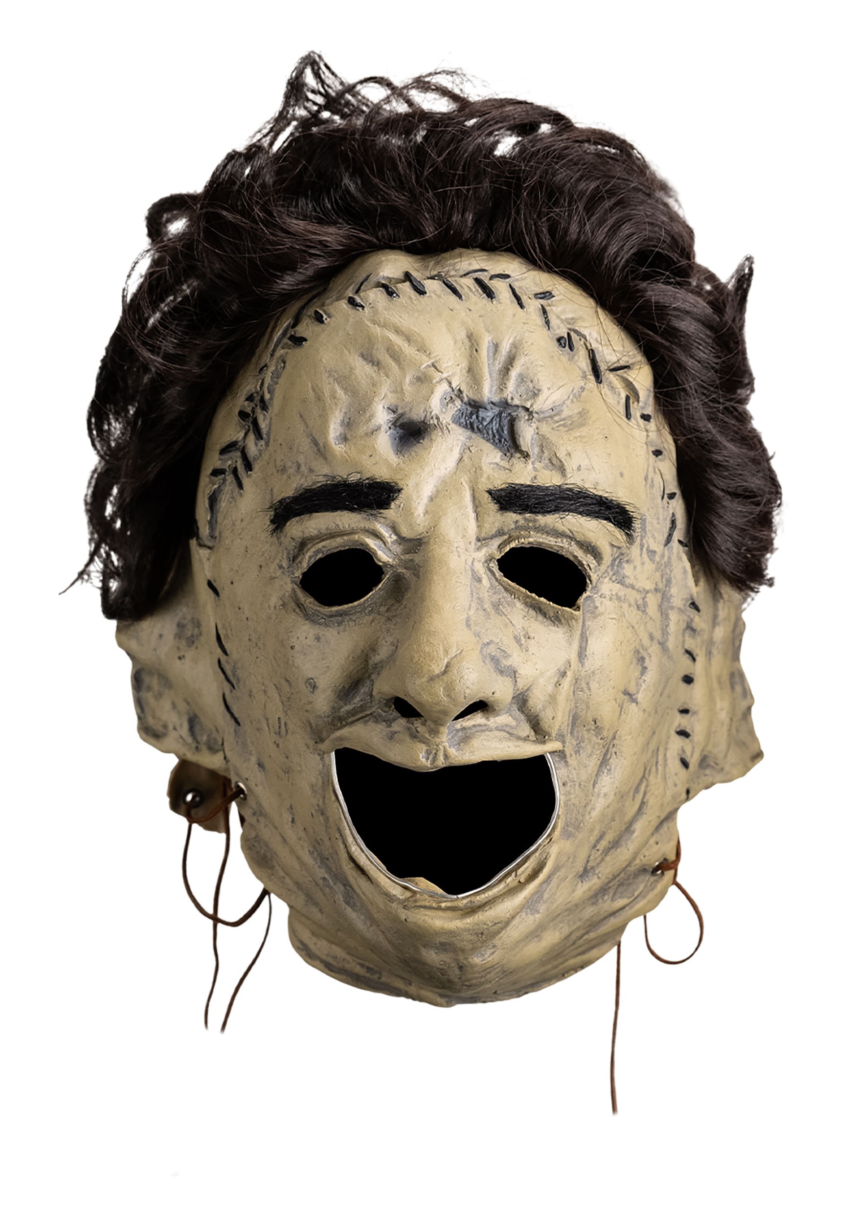 Adult Texas Chainsaw Massacre Leatherface Killing Vinyl Mask | Horror Movie Masks