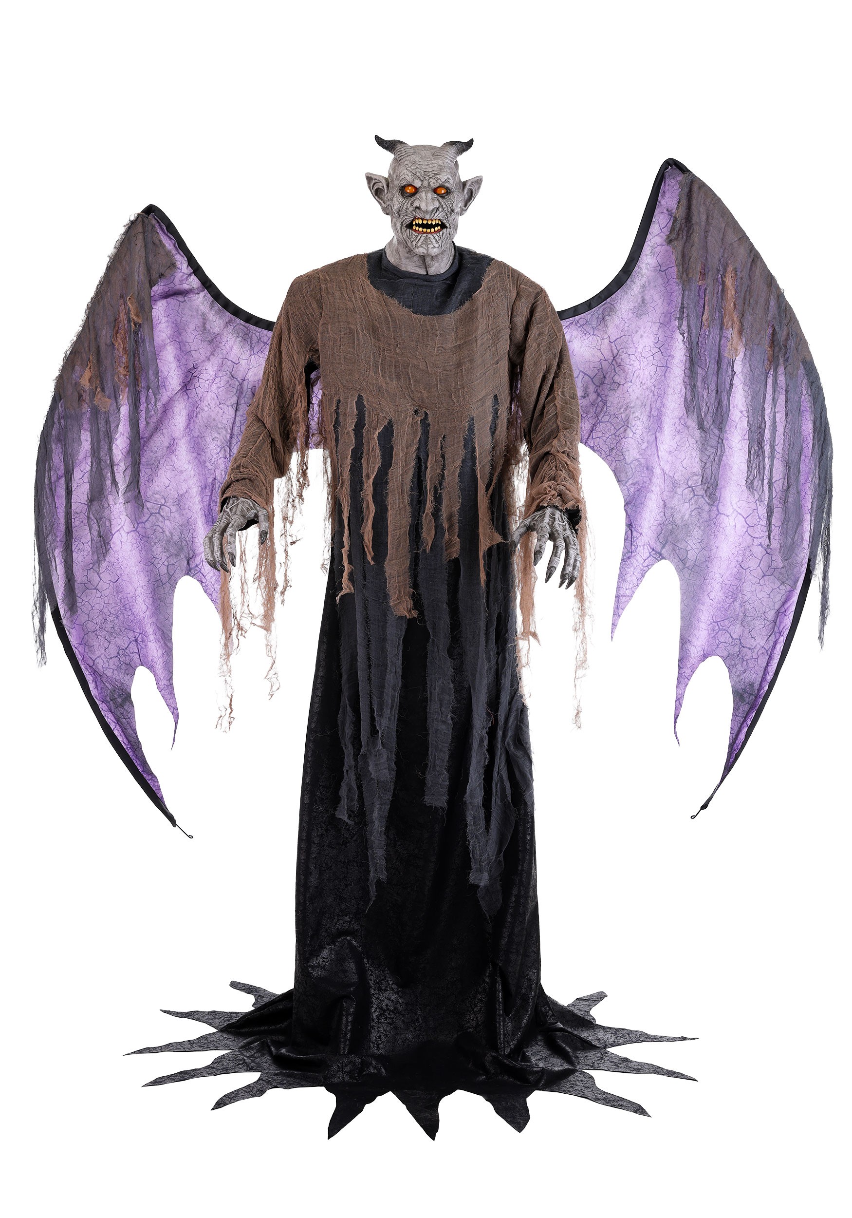 7FT Animatronic Craggoth the Demon Gargoyle Decoration | Animatronics