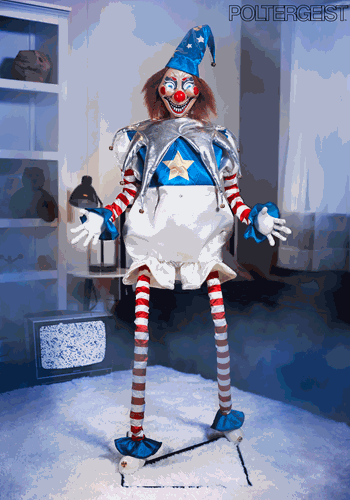 5FT Poltergeist Clown Animatronic Decoration
