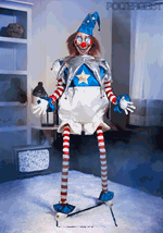 5FT Poltergeist Clown Animatronic Decoration