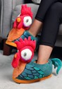 Adult Moana 3D Hei Hei Plush Slippers