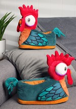 Adult Moana 3D Hei Hei Plush Slippers Alt 7