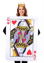 Adult King Queen Card Costume Set Alt 1