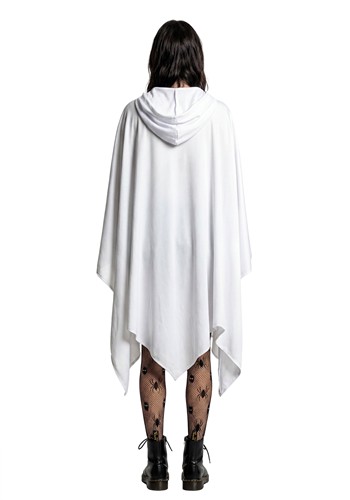Adult Hooded Ghost Poncho Costume | Ghost Costumes