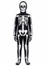 Kids Glow in the Dark Skeleton Costume Onesie 1