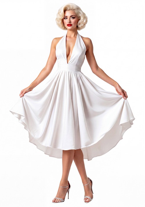 Womens Seven Year Subway Dress Costume